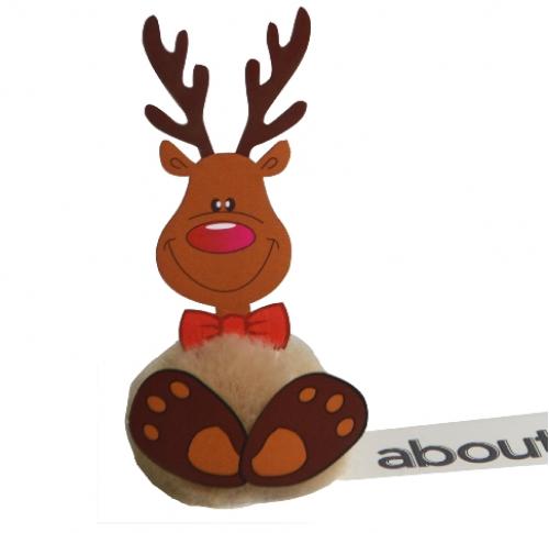 Christmas Logo Bugs -  Reindeer